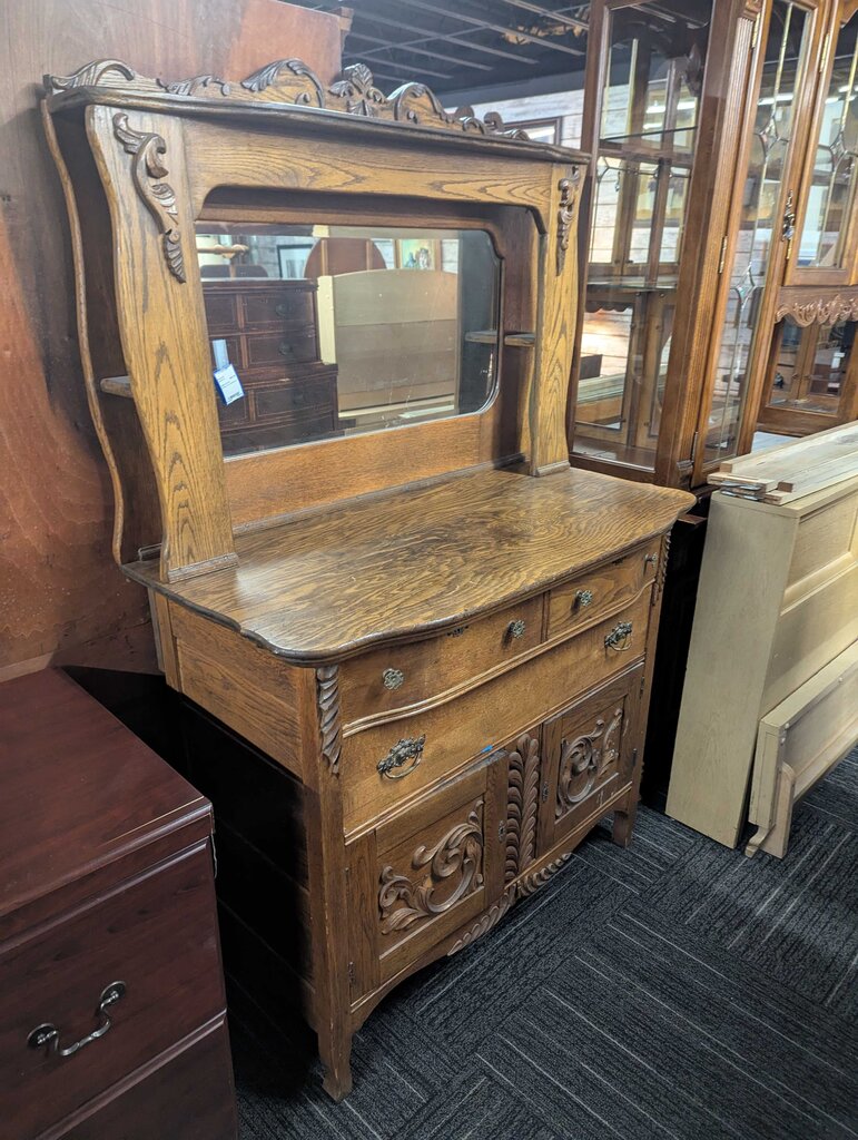 Antique Oak Sideboard