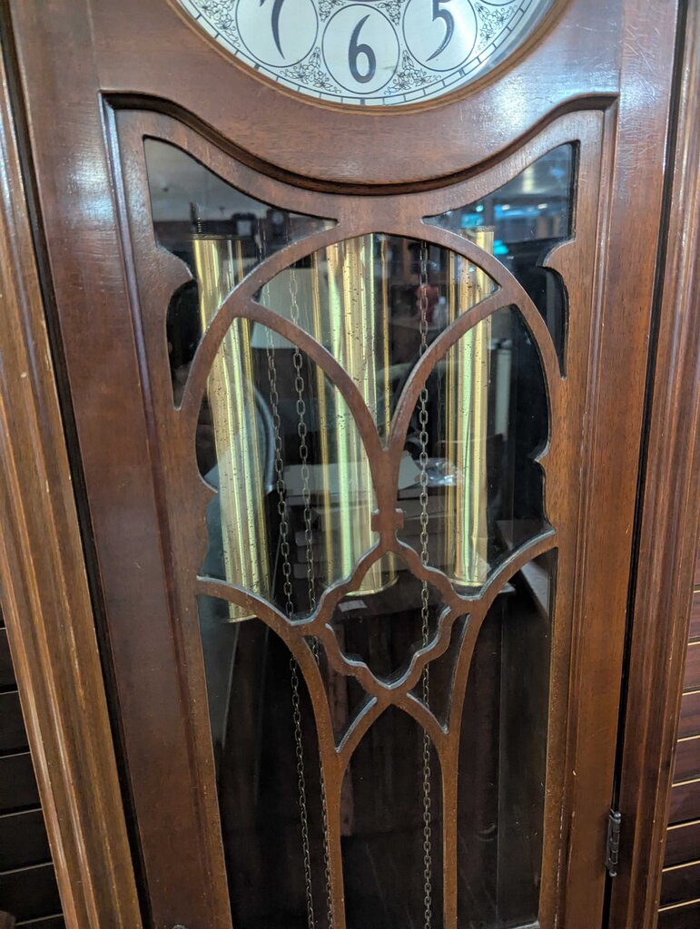 Vintage Grandfather Clock By Hanson
