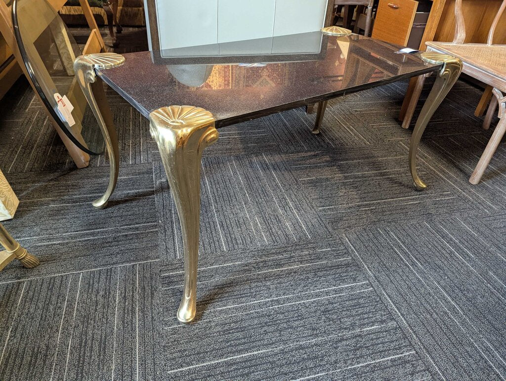 Vintage Granite Top Coffee Table