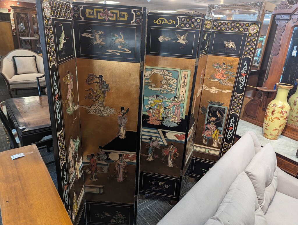 Chinese Six Panel Coromandel Room Divider