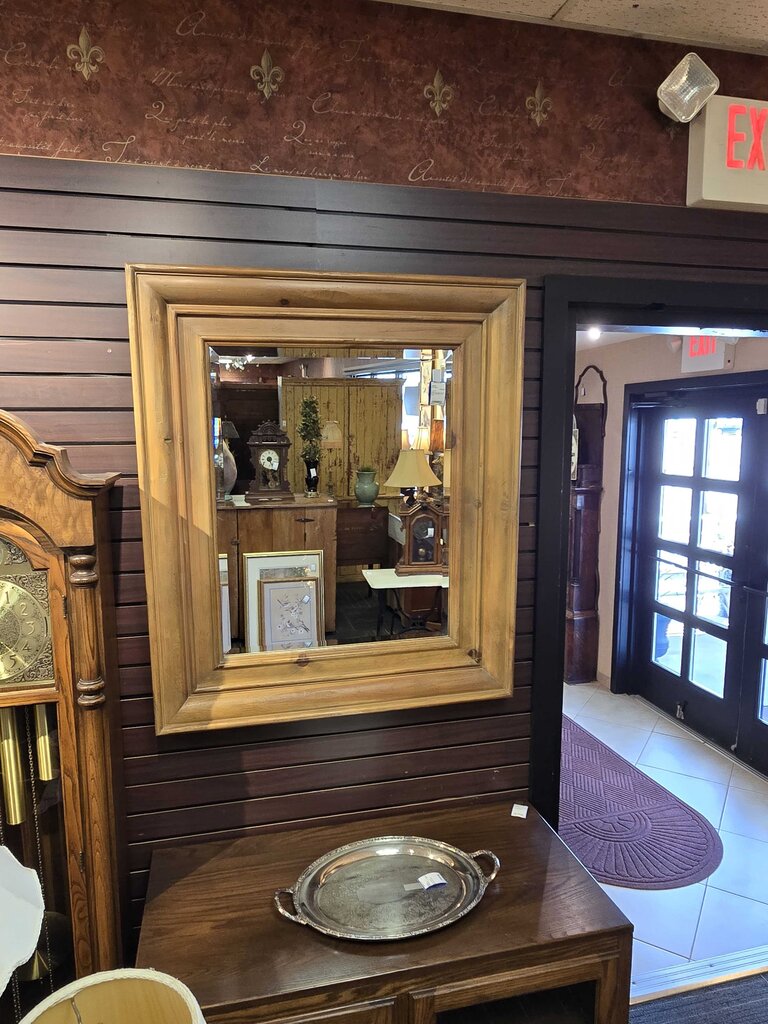 Fabulous Large Country Mirror, Milling Road by Baker