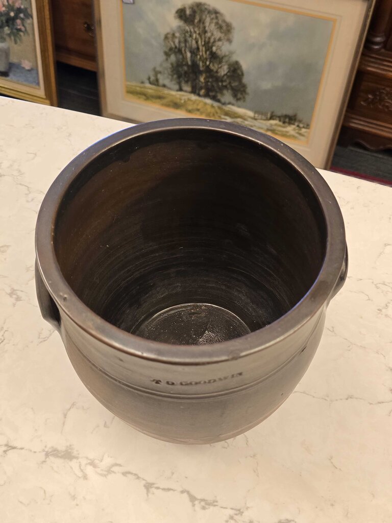 19th Century T O Goodwin Handled Crock