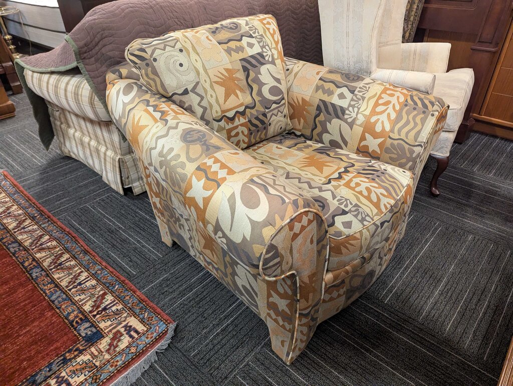 Designer Upholstered Arm Chair by Carter