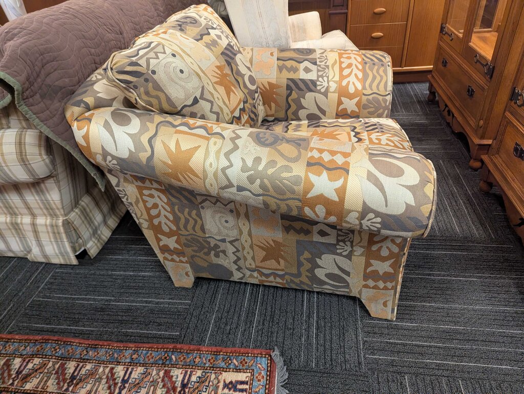 Designer Upholstered Arm Chair by Carter