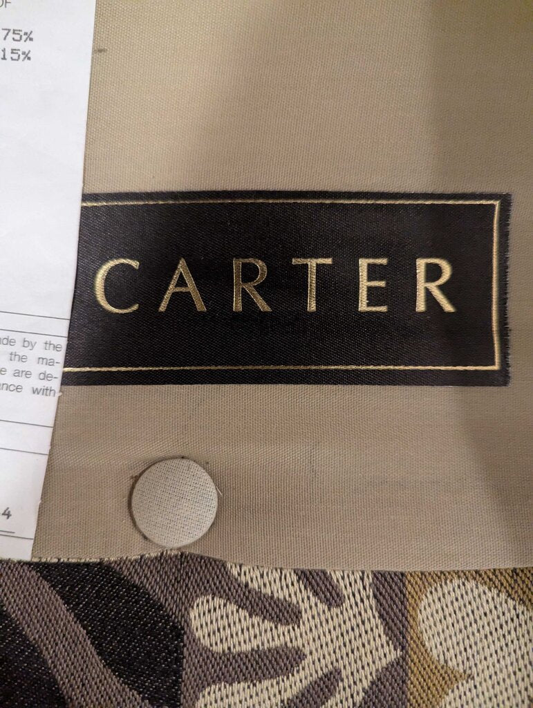 Designer Upholstered Arm Chair by Carter