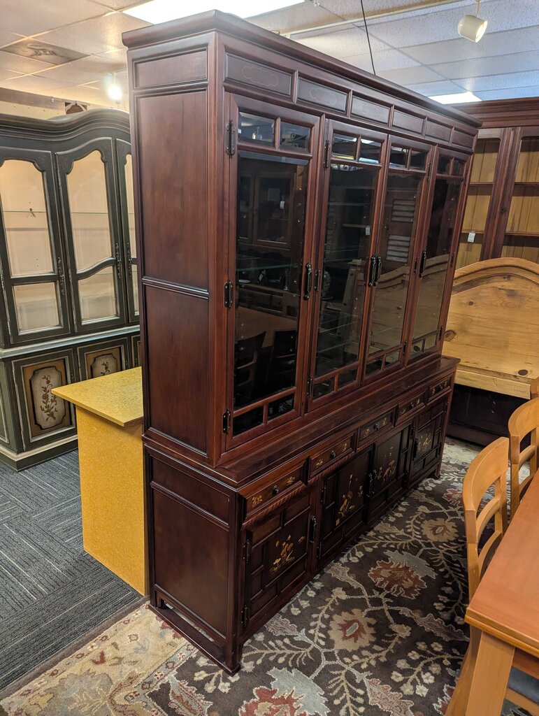 Stunning Rosewood China Cabinet
