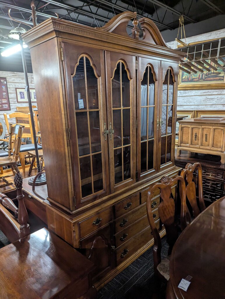 Cherry China Cabinet By Stanley