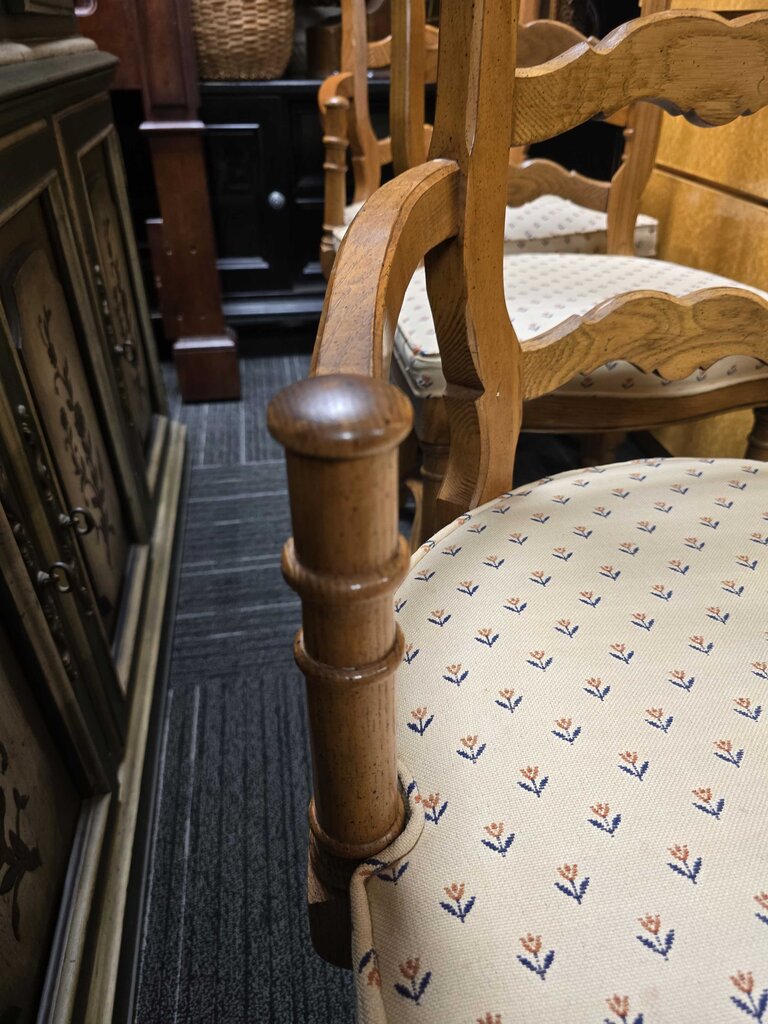 Four Oak Chairs