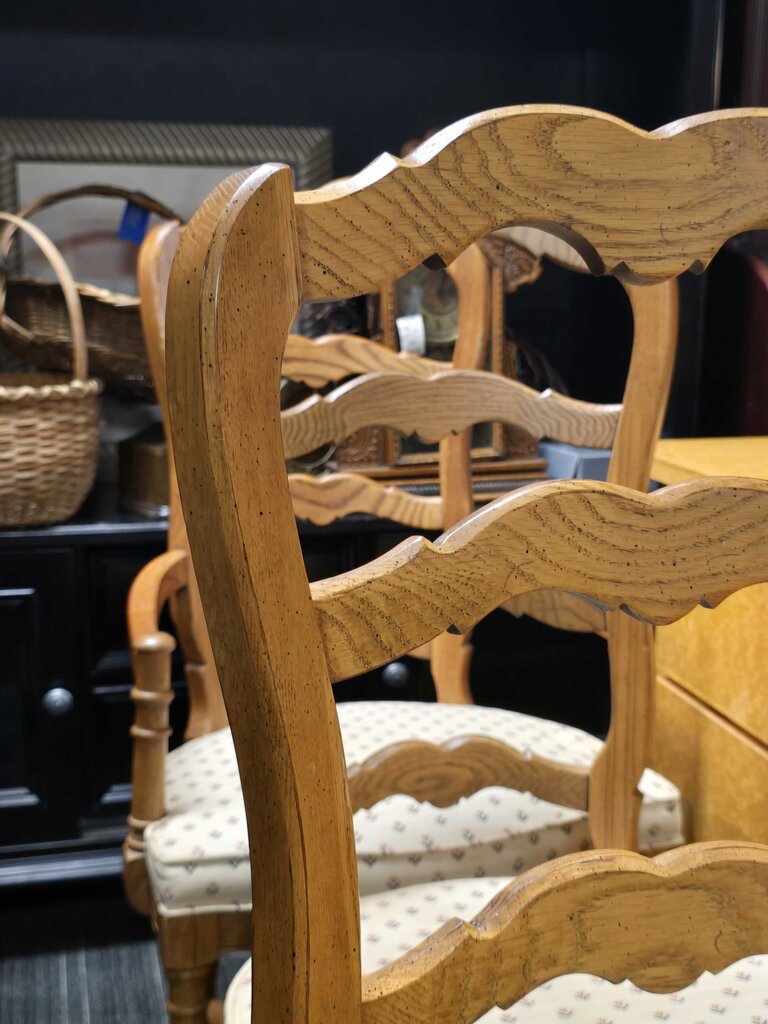 Four Oak Chairs