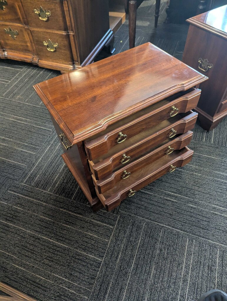 Solid Cherry Four Drawer Chest By Knob Creek