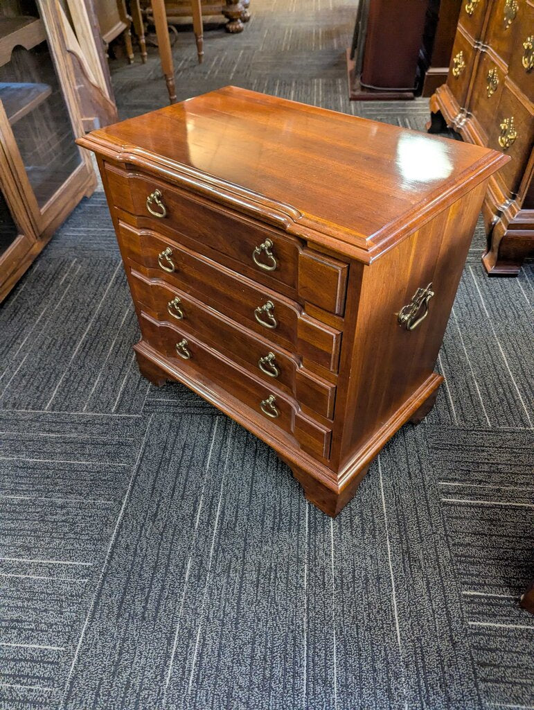 Solid Cherry Four Drawer Chest By Knob Creek