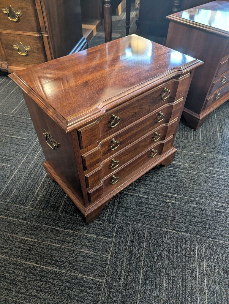 Solid Cherry Four Drawer Chest By Knob Creek