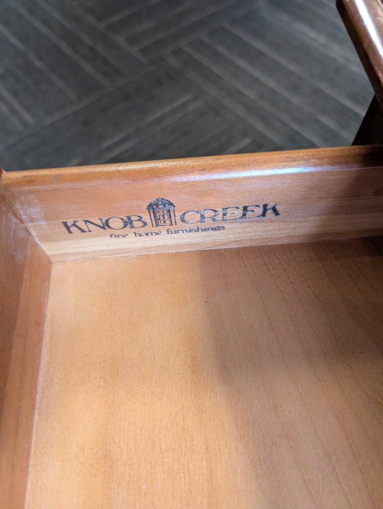Solid Cherry Four Drawer Chest By Knob Creek
