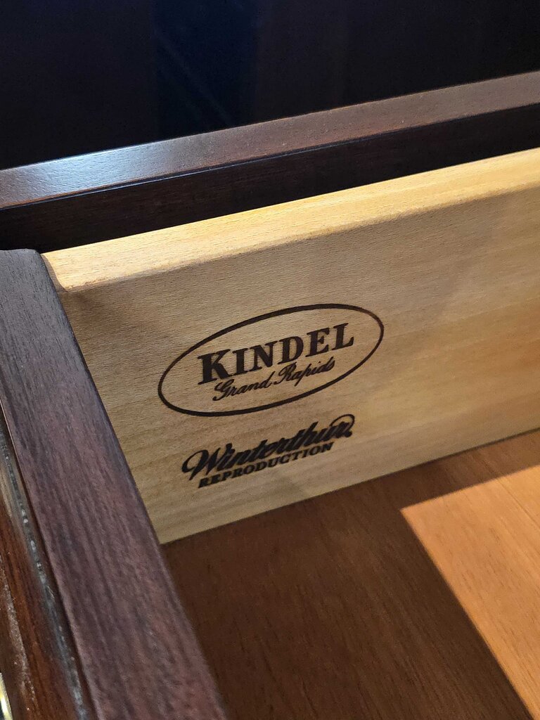 Spectacular Kindel UpDyke Island Winterthur Secretary Deskl