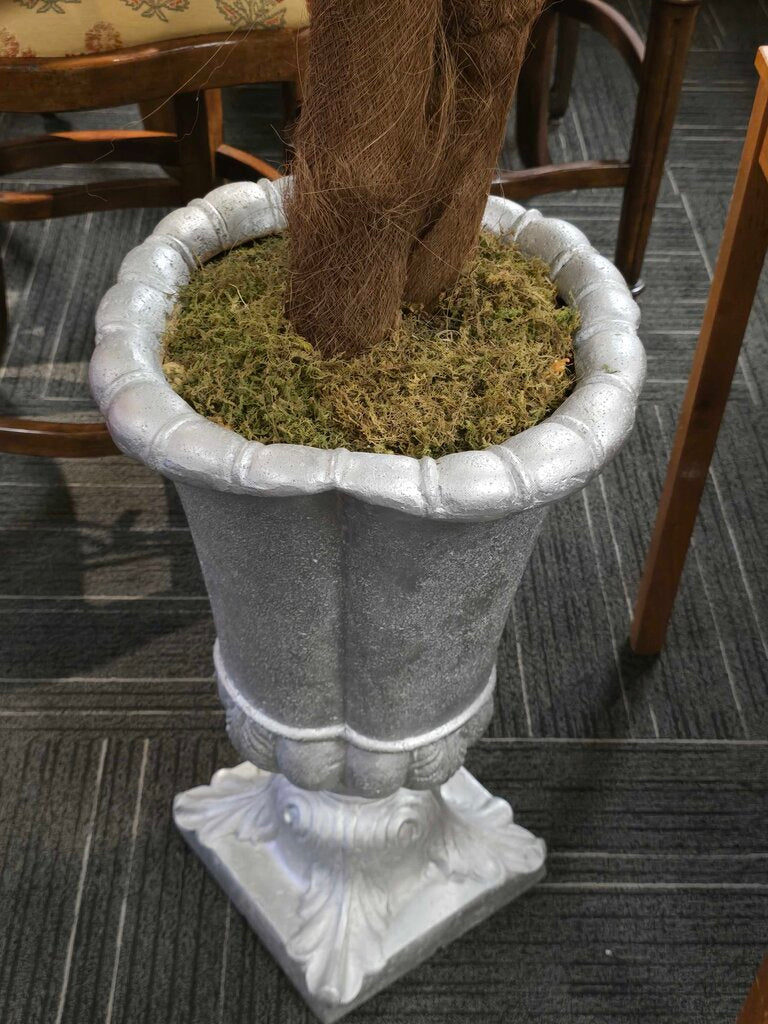 Large Faux Tropical Potted Tree