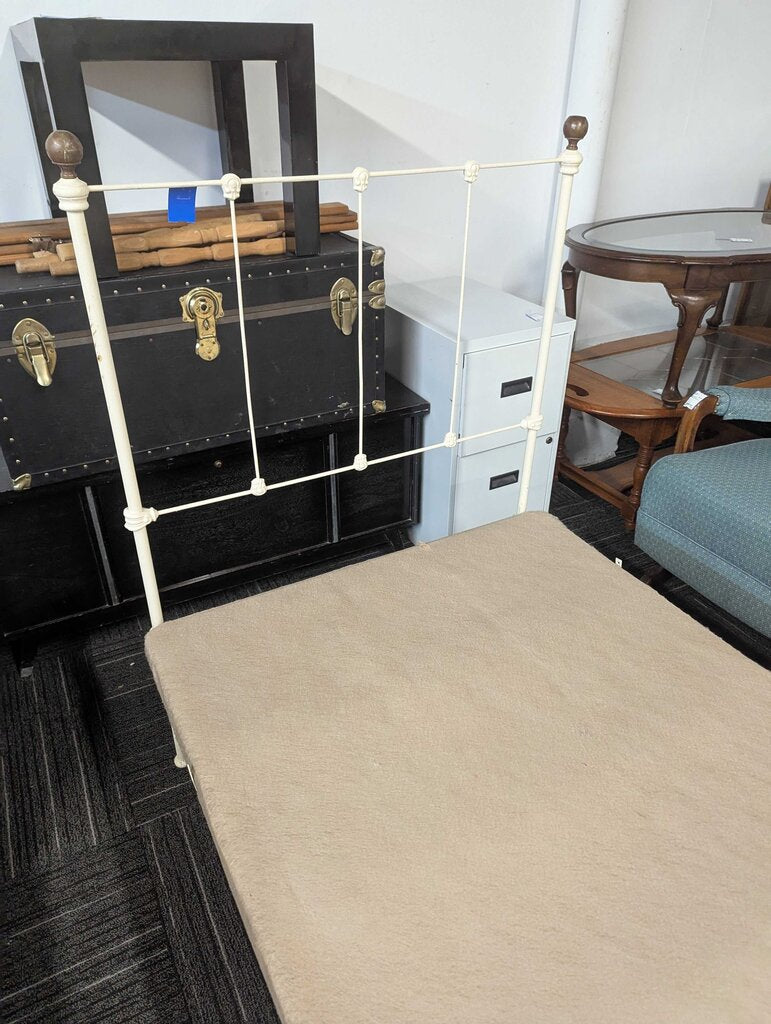 Antique Iron Twin Size Bed