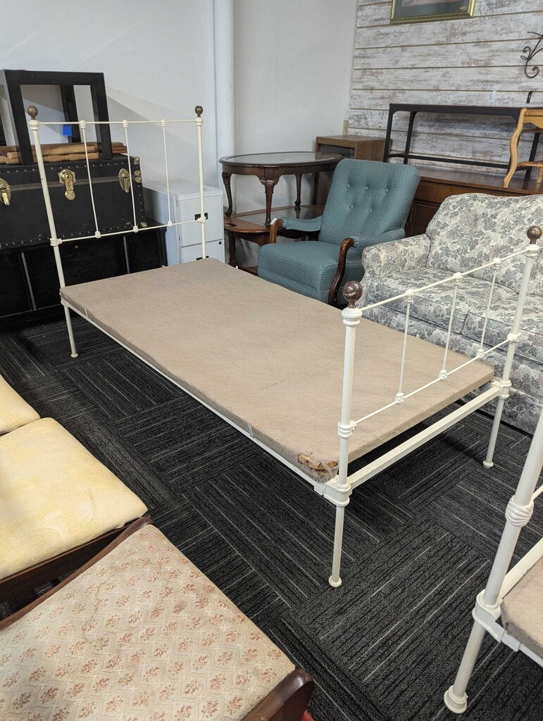 Antique Iron Twin Size Bed