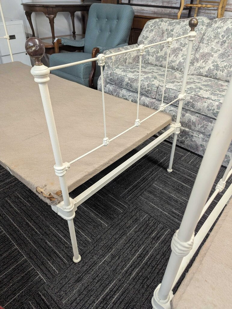 Antique Iron Twin Size Bed
