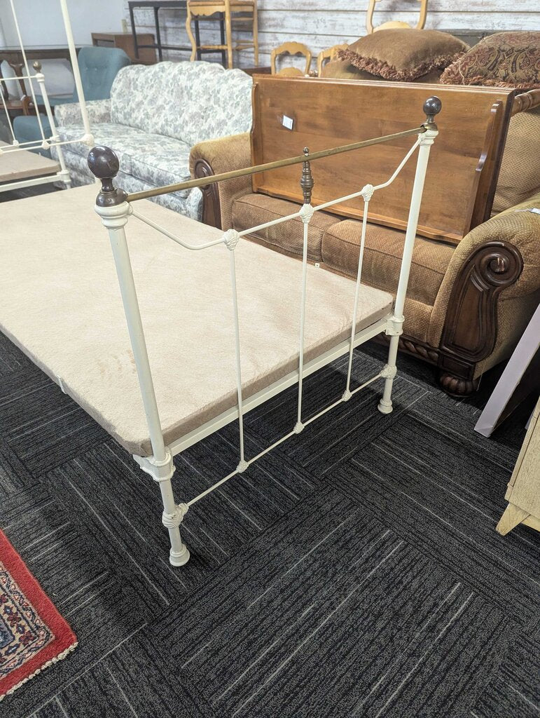 Antique Iron Twin Size Bed
