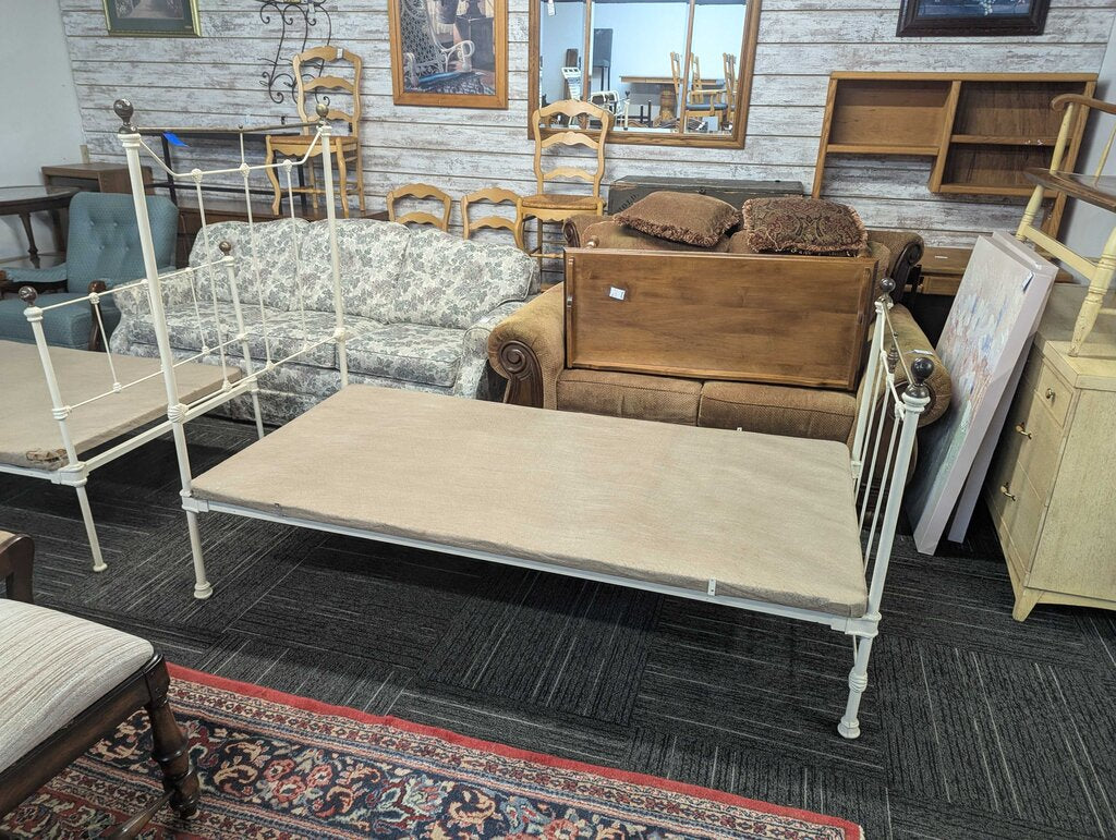 Antique Iron Twin Size Bed
