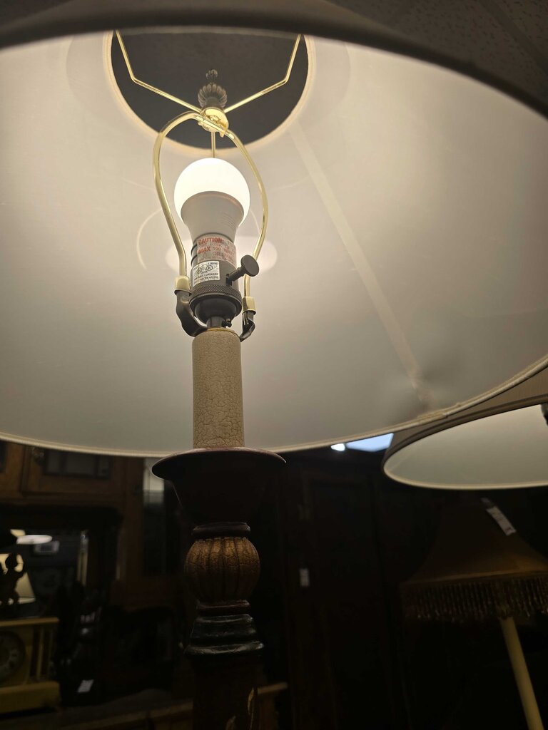 Pair of Tall Decorator Lamps
