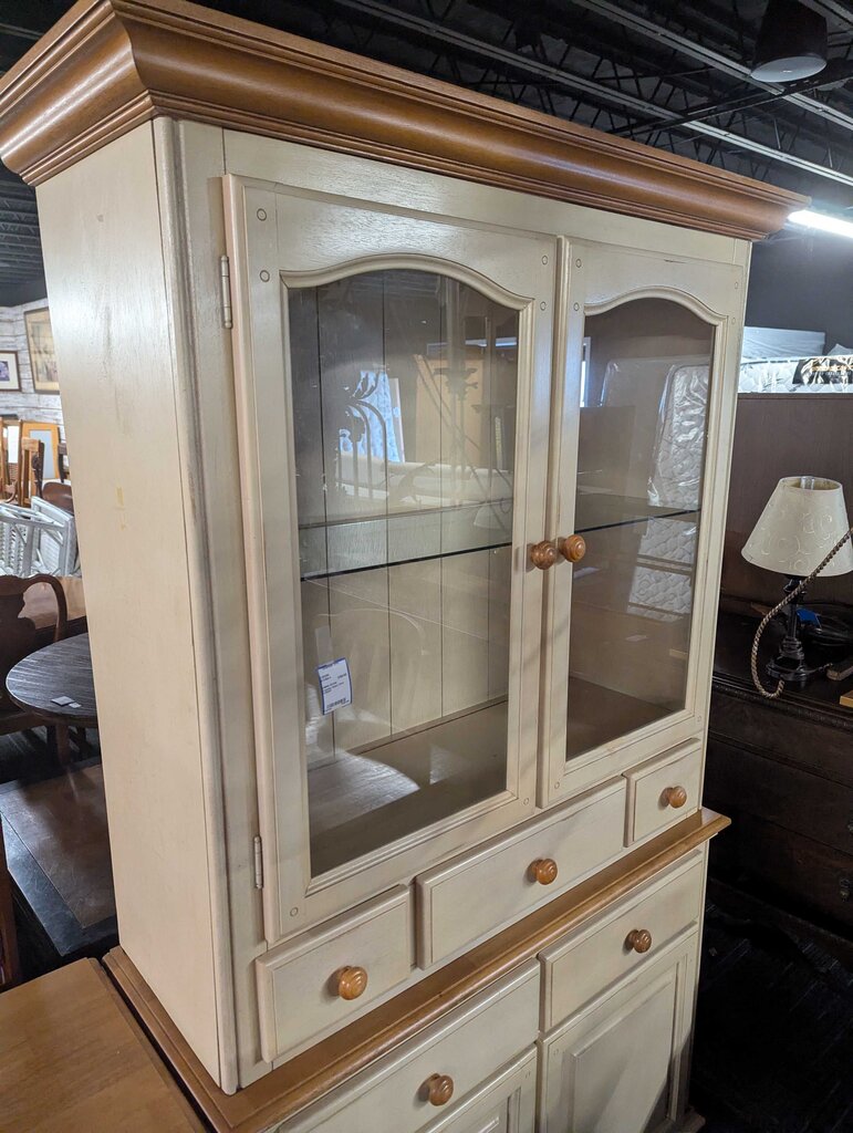 Country Style China Cabinet