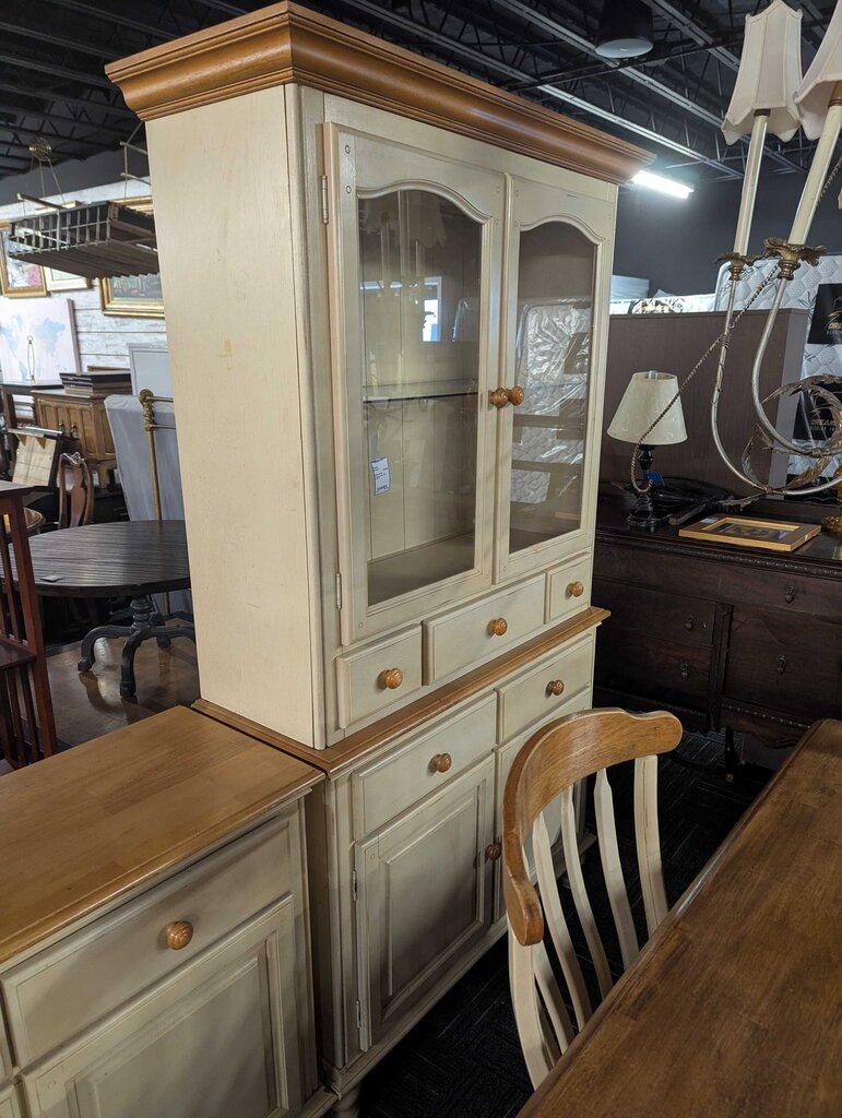 Country Style China Cabinet