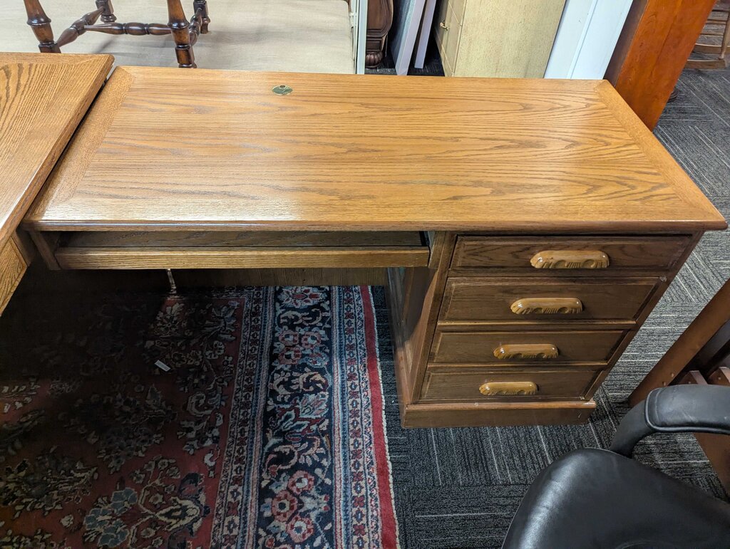Oak Corner Desk