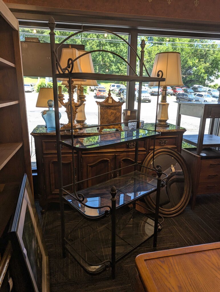 Metal Four Tier Bakers Rack