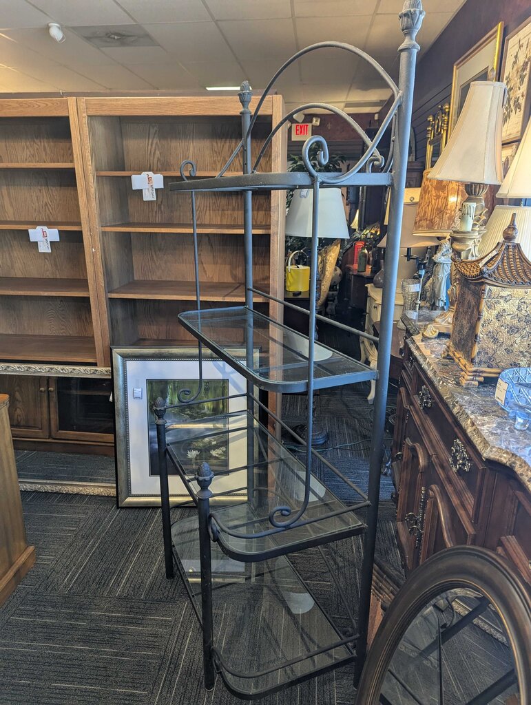 Metal Four Tier Bakers Rack