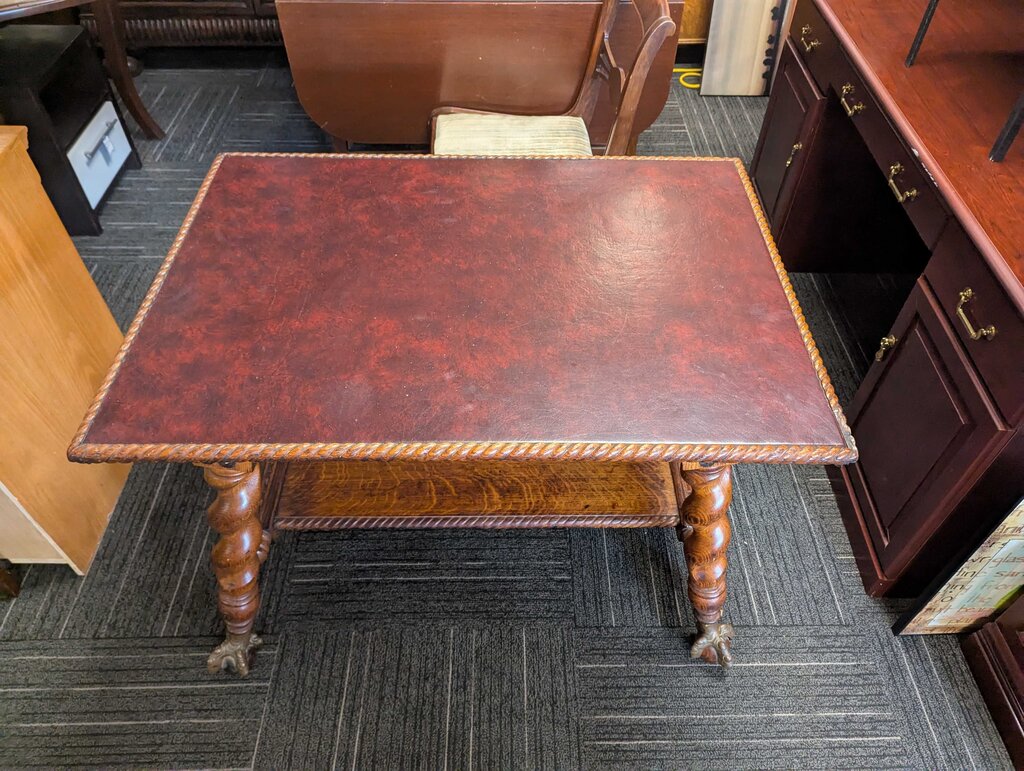 Antique Jacobean Library Table