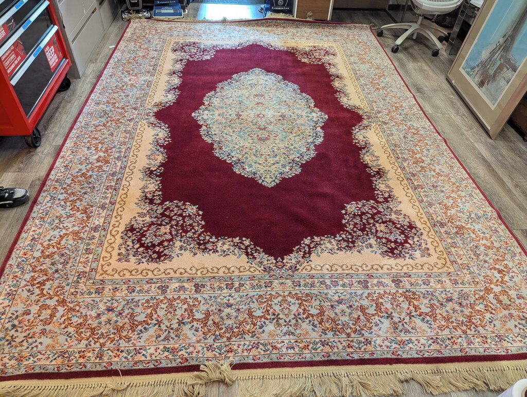 Machine Made Wool Karastan Area Rug 8.8ft x 12ft