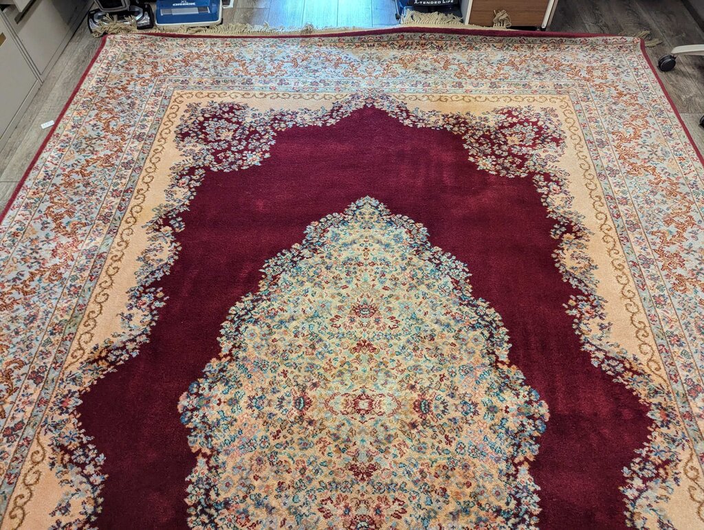 Machine Made Wool Karastan Area Rug 8.8ft x 12ft
