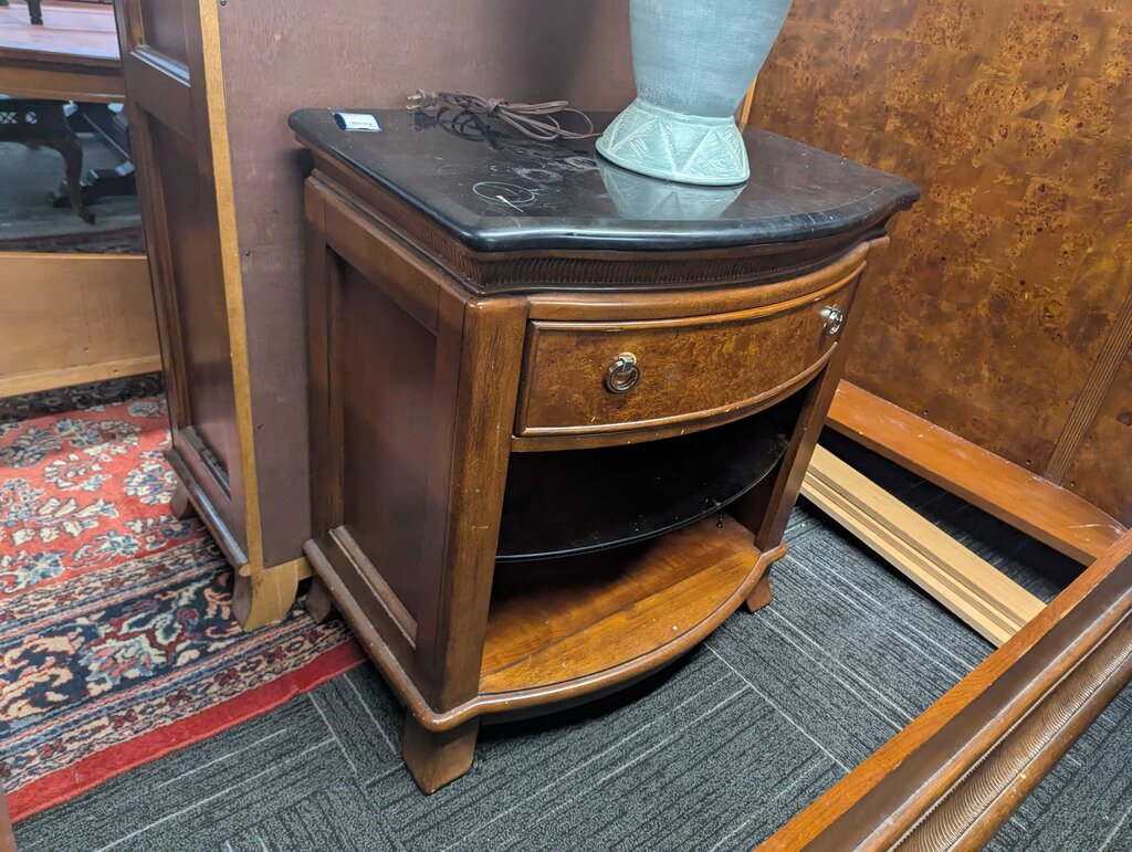 Granite Veneer Nightstand