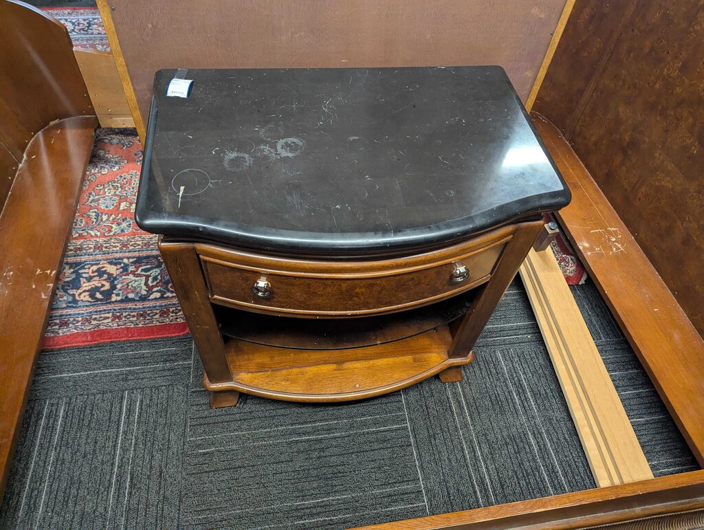 Granite Veneer Nightstand