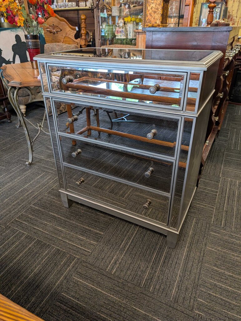 Modern Mirrored Chest