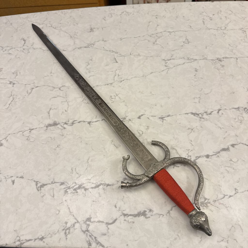Spanish Rapier Sword Engraved