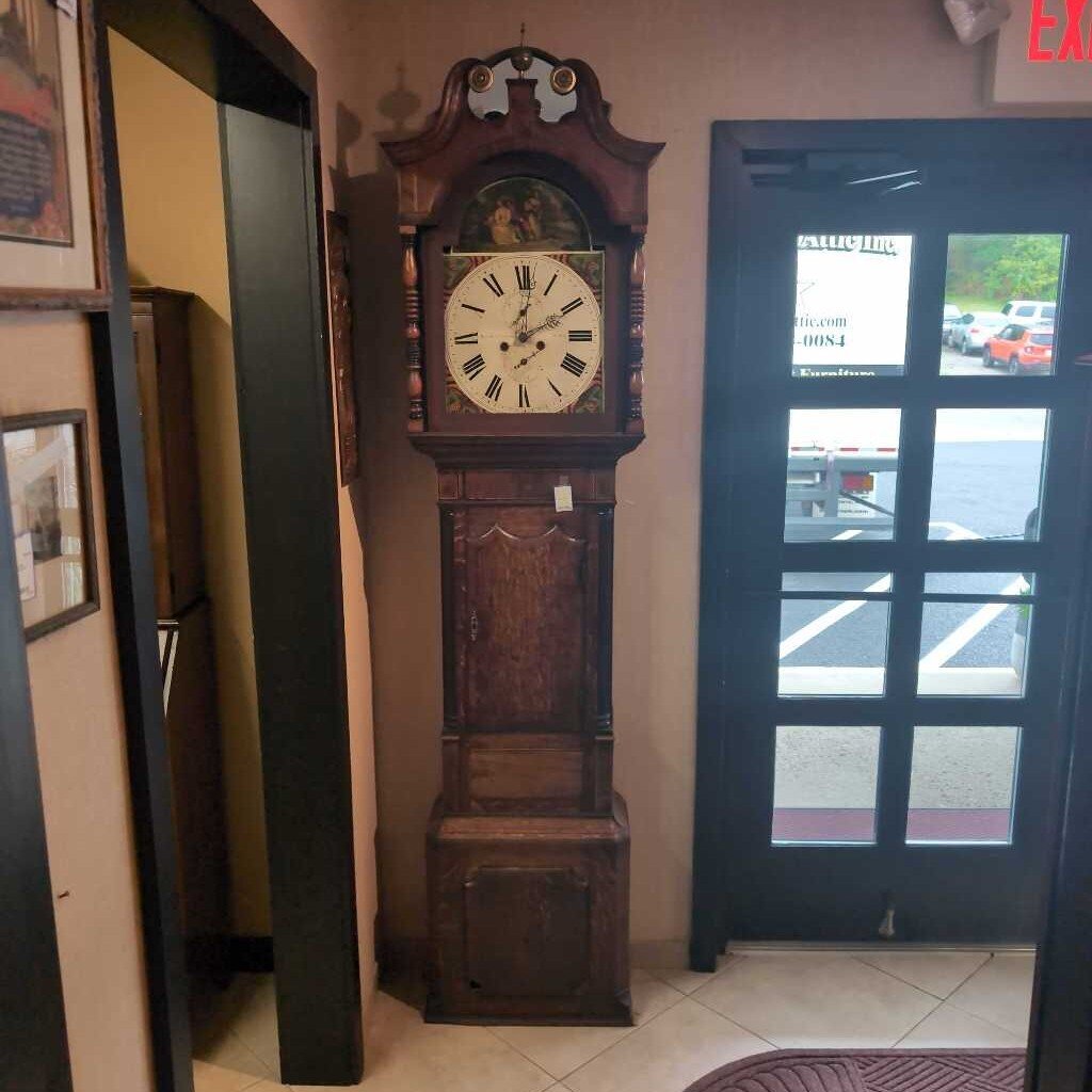 19th Century English Grandfather Clock (As Is)