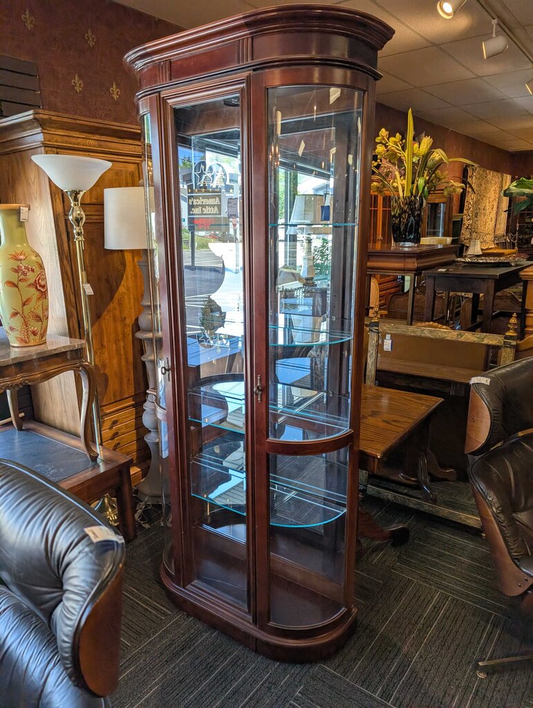 Cherry Curio Cabinet