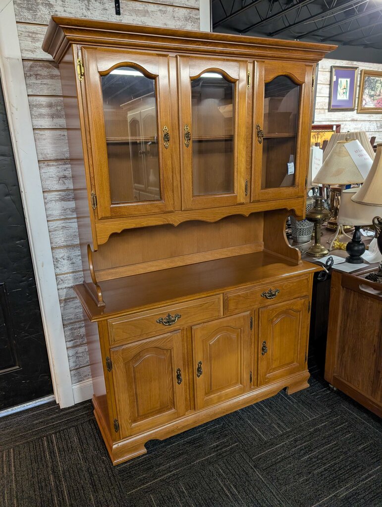 Oak China Cabinet