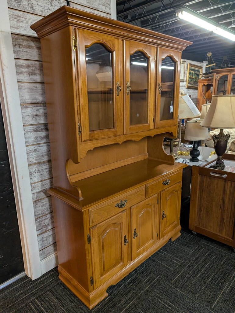 Oak China Cabinet
