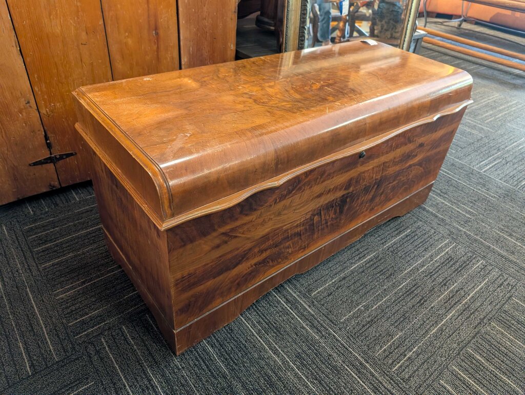 Waterfall Cedar Chest Circa 1930