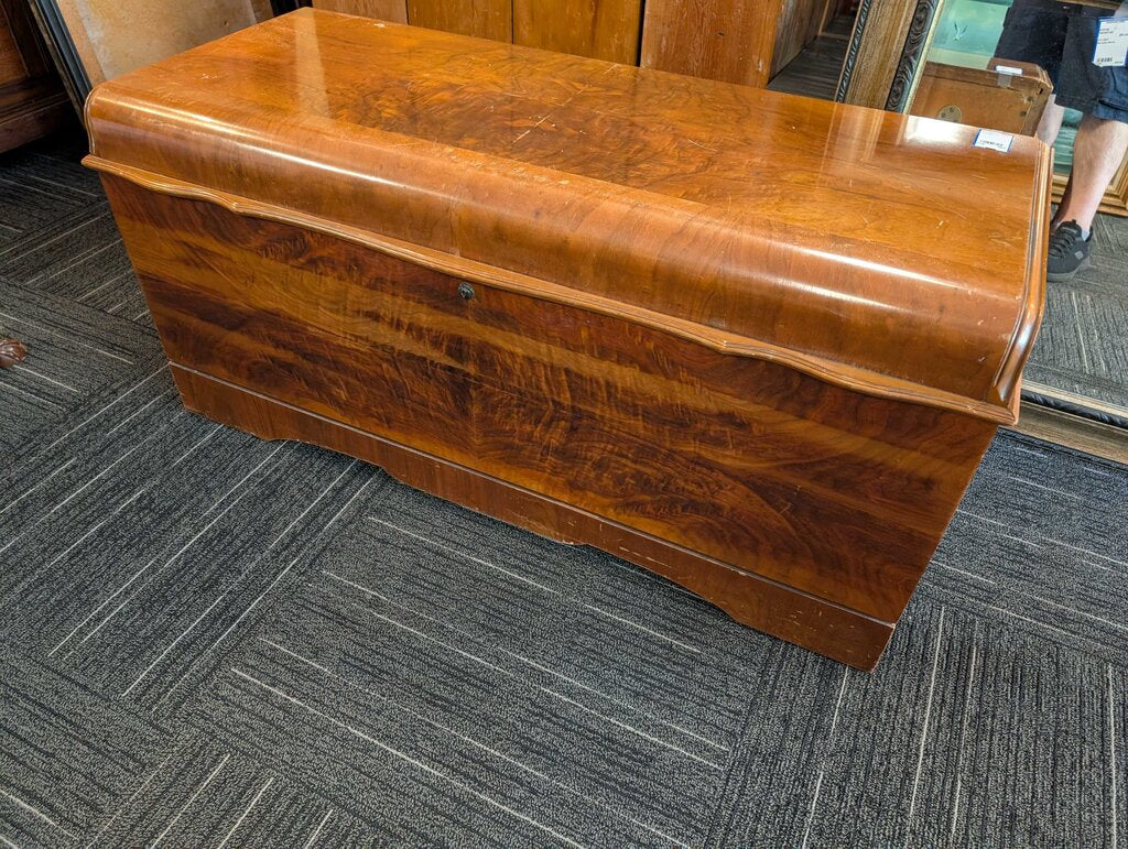 Waterfall Cedar Chest Circa 1930