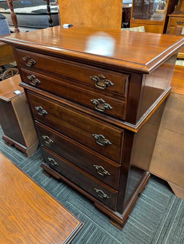 Solid Cherry Chest by Young Hinkle