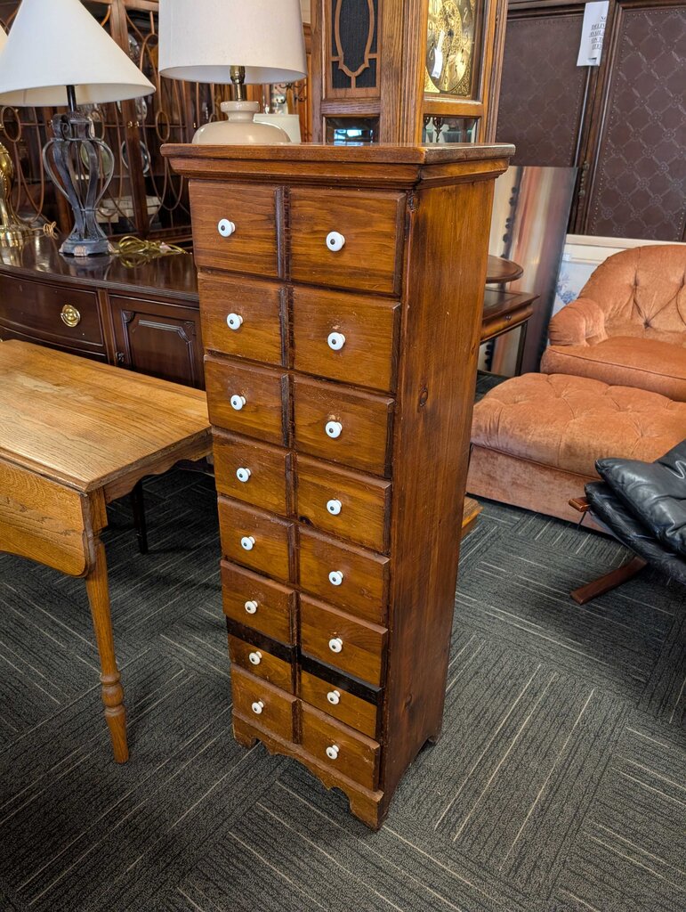 Vintage Pine Lingerie Chest
