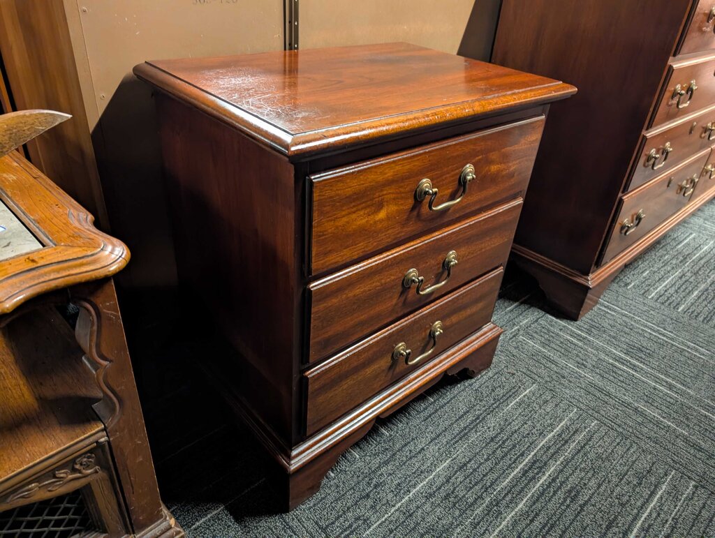 Mahogany Nightstand By Dixie