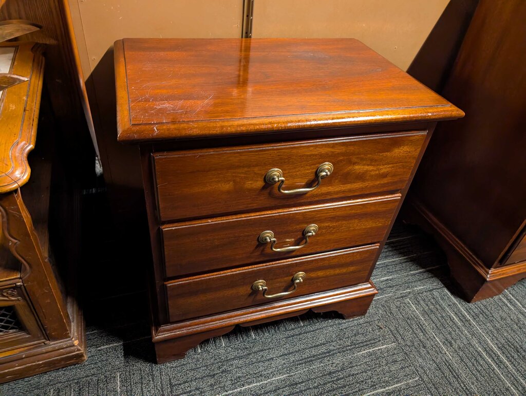 Mahogany Nightstand By Dixie