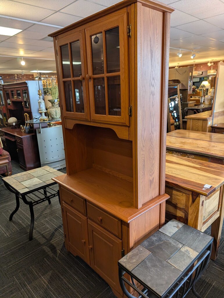 Oak China Cabinet
