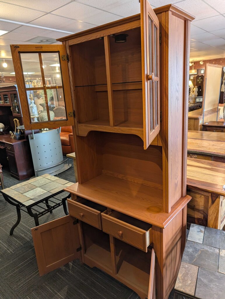 Oak China Cabinet