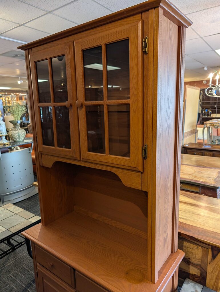 Oak China Cabinet